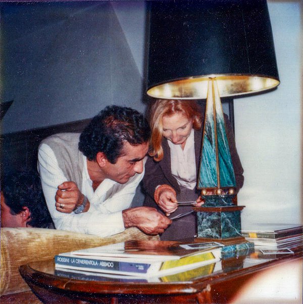 Fausto Moroni und Helen Grob, La Leprara 1976