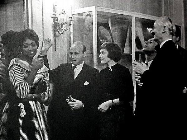 After the premiere of "Nocturnes and Arias (Nachtstücke und Arien)", Donaueschingen 1957