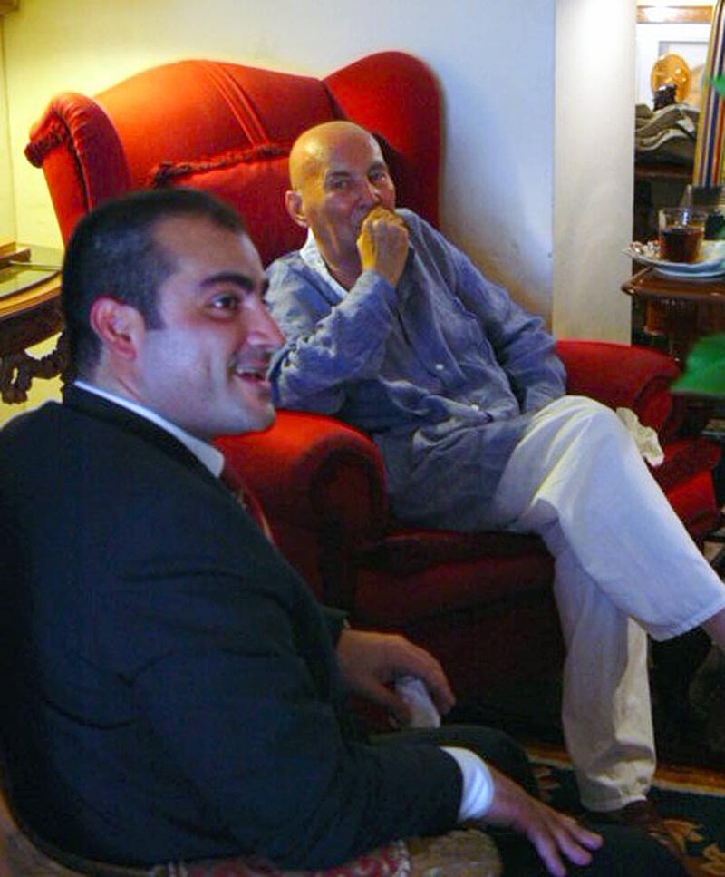 Besuch des Bürgermeisters von Marino, Adriano Palozzi, auf La Leprara anlässlich des 80. Geburtstags 01.07.2006