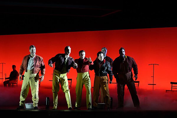 Premiere von "Der Prinz von Homburg", Oper Frankfurt/M. 22.0...