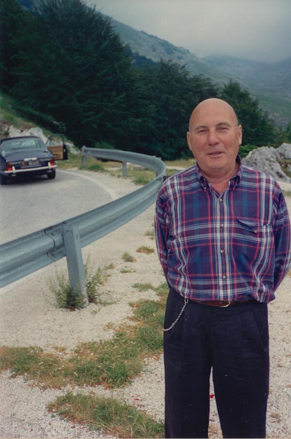 HWH während eines Ausflugs in die Abruzzen, 1989