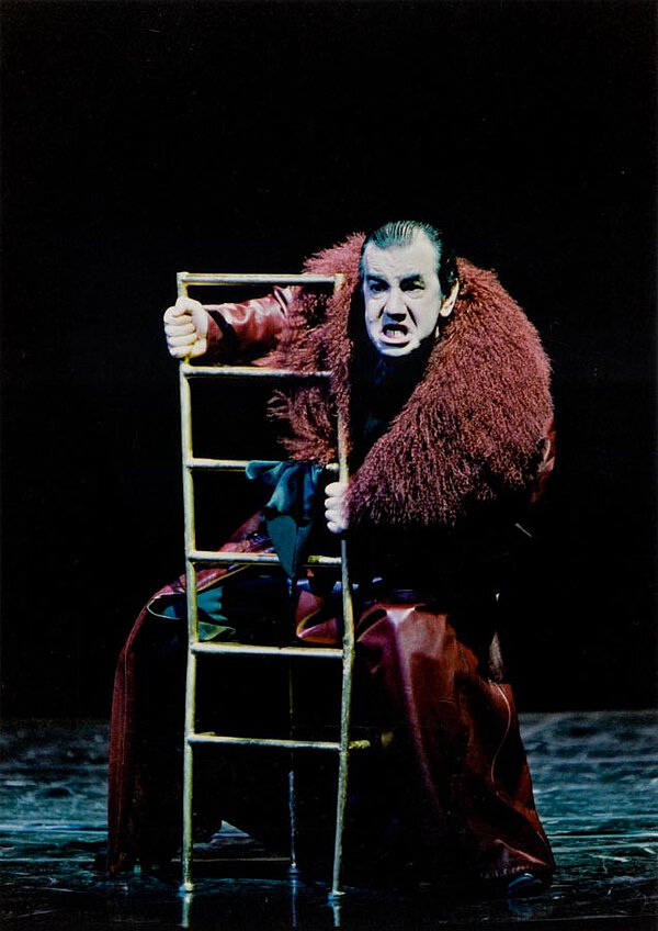 Szene aus "König Hirsch", Premiere an der Komischen Oper, Be...