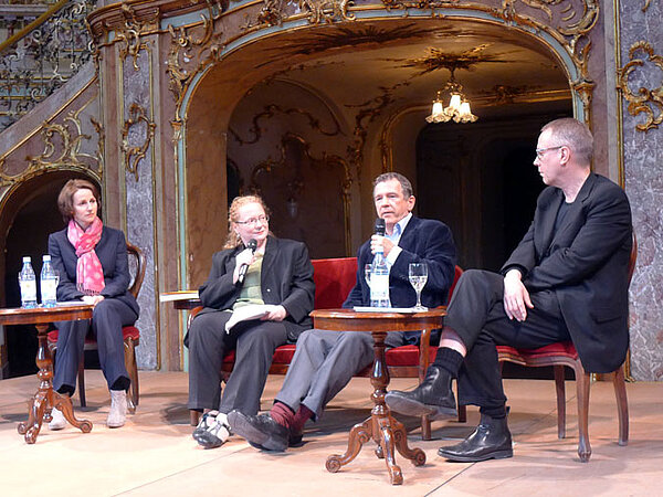 Podiumsgespräch an der Oper Wiesbaden, Mai 2014