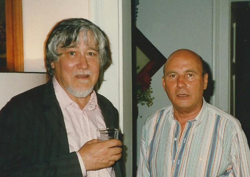Mit Wilhelm Killmayer, München 1987