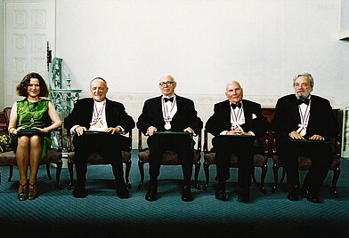 The prizewinners of the Praemium Imperiale, Tokyo 2000