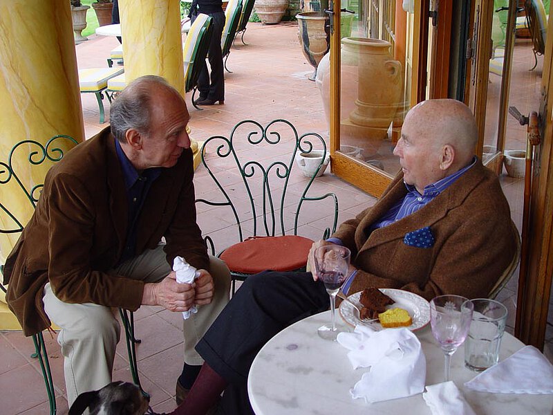 Mit Giacomo Regazzoni auf La Leprara, 2009