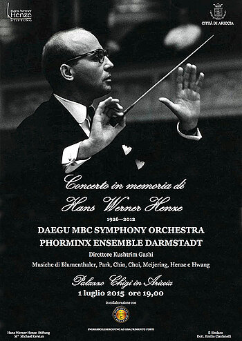 Poster for the birthday concert on July 01, 2015