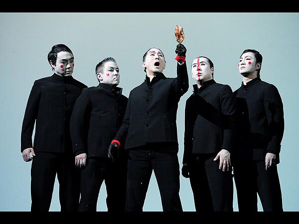 Szene aus "Gogo No Eiko", Teatro Nuovo, Spoleto 2010