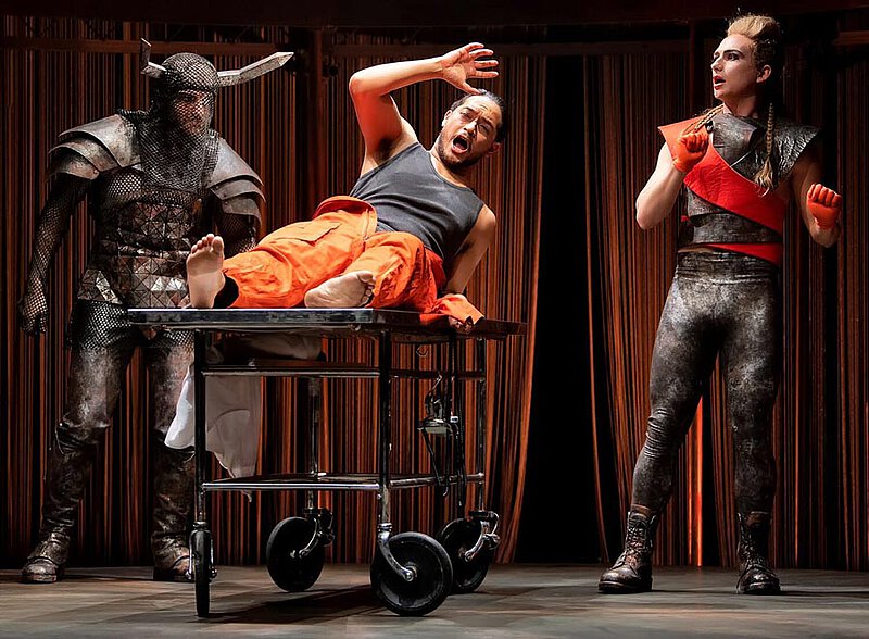 Szene aus "Phaedra" am Royal Opera House Covent Garden - Linbury Theatre, London 2019