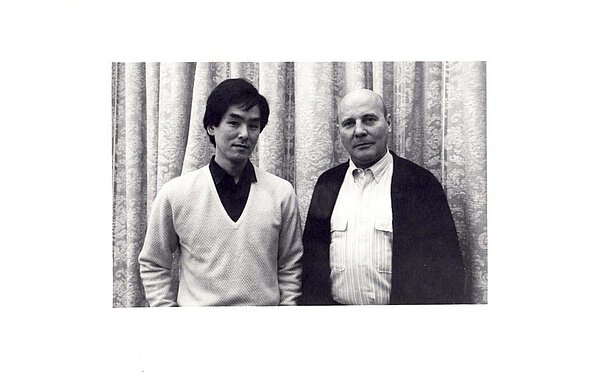 Mit Yoichi Ohira auf La Leprara 1984