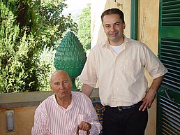 Mit Zeljo Davutovic auf La Leprara, 2010