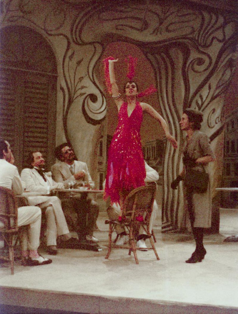 Fernsehproduktion von "La Cubana", New York 1974