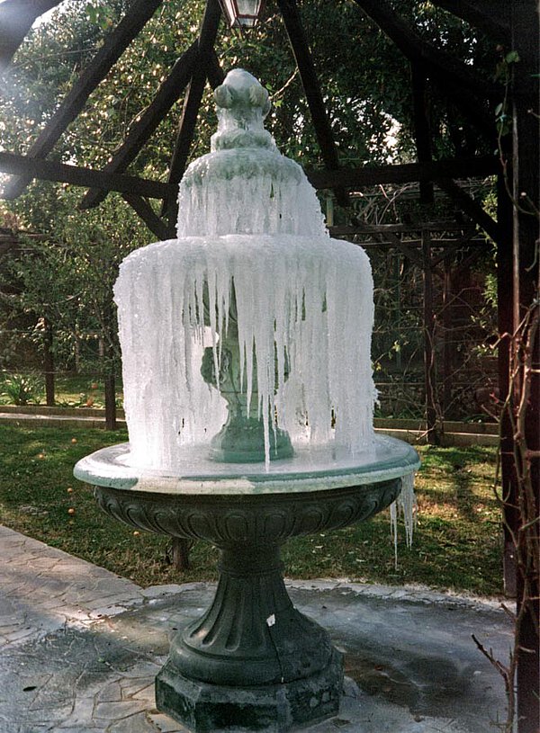 Im Garten von La Leprara, 1989