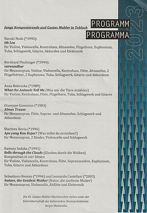 Programme