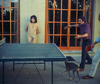 With Rudi Dutschke and Titna Maselli on La Leprara, 1968