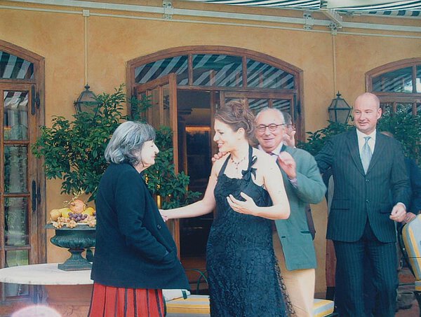 Hauskonzert auf La Leprara, Oktober 2004