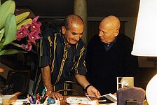 Fausto Moroni und Hans Werner Henze, La Leprara 1994