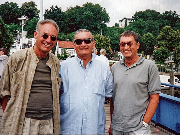 Hans Jürgen Wendl (li), Fausto Moroni (mi.), Günter Jacobs (...
