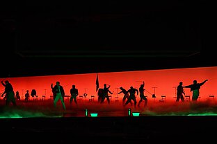 Premiere von "Der Prinz von Homburg",  Oper Frankfurt/M. 22....