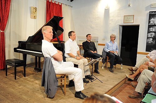 Gesprächskonzert am Istituto di Musica „Hans Werner Henze“, ...