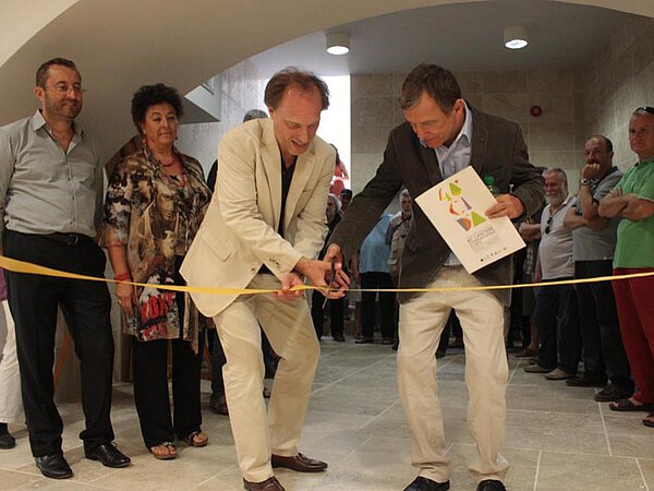  Inaugurazione della mostra "Henze Collezionista", Montepulciano 2015