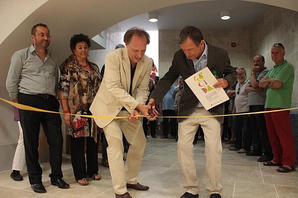 Opening of the Exhibition "Henze Collezionista", Montepulcia...