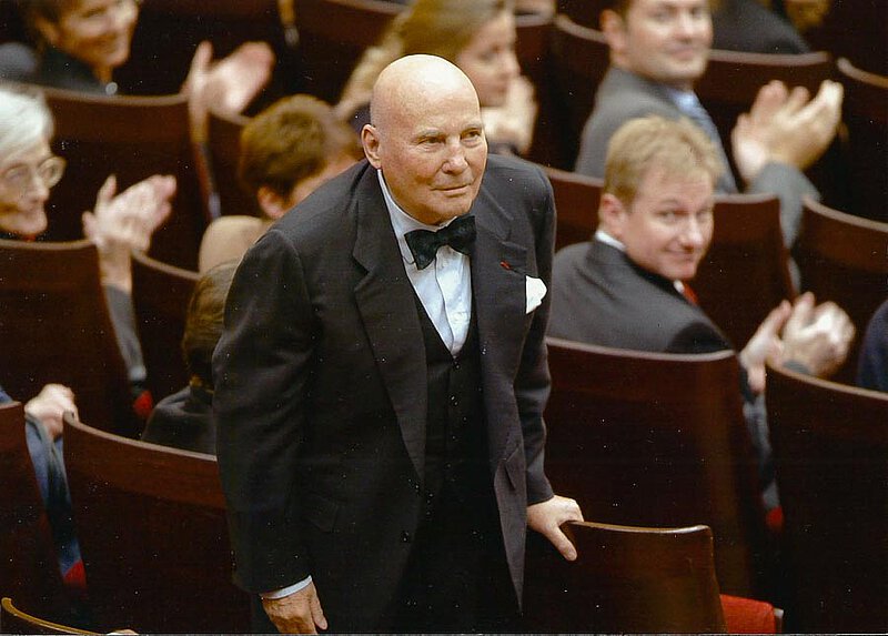 Nach der Münchener Erstaufführung der Sinfonia N.10, München 2004