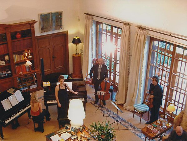 Hauskonzert auf La Leprara, Oktober 2004