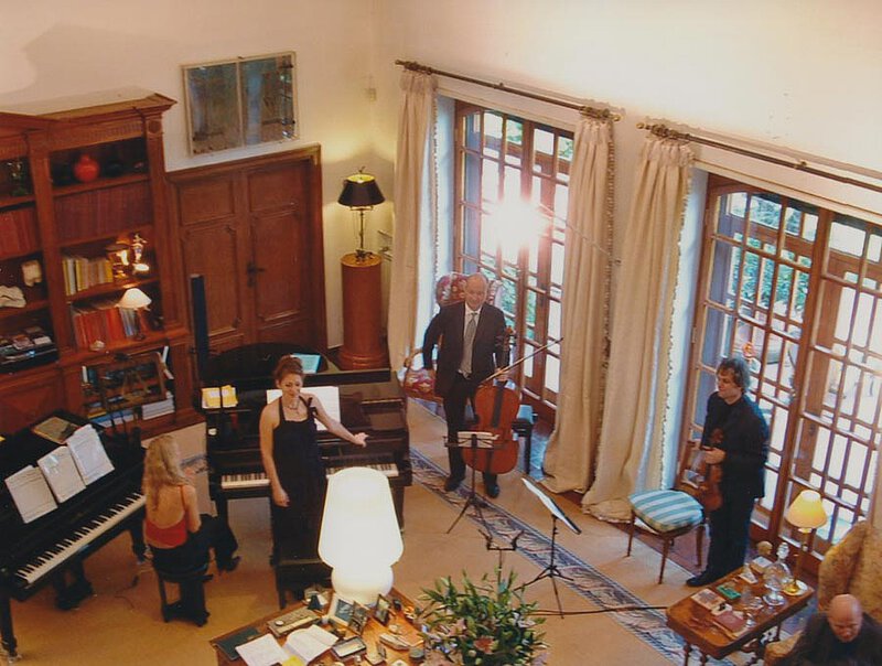 Hauskonzert auf La Leprara, Oktober 2004