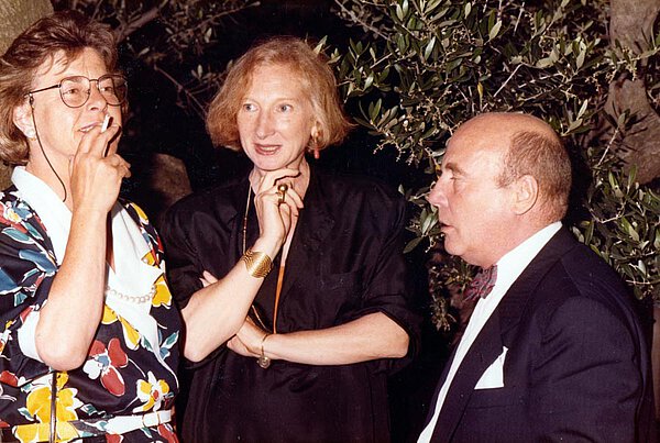 Beim 60. Geburtstag auf La Leprara, 1986