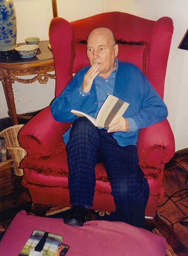 Im Salon auf La Leprara, 2004