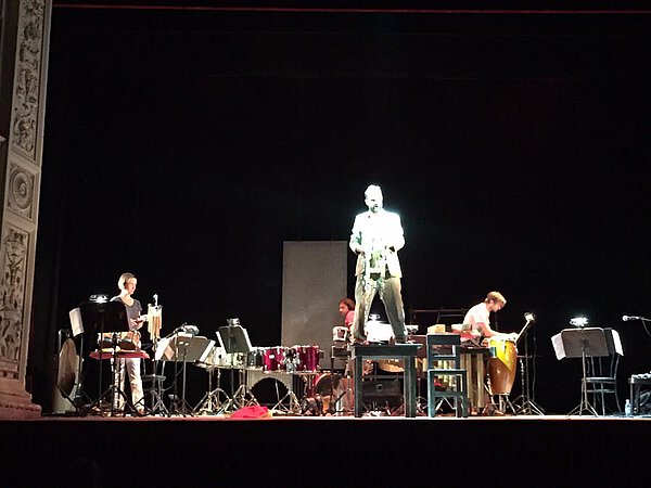 Aufführung von "El Cimarrón", Teatro Poliziano, Montepulcian...