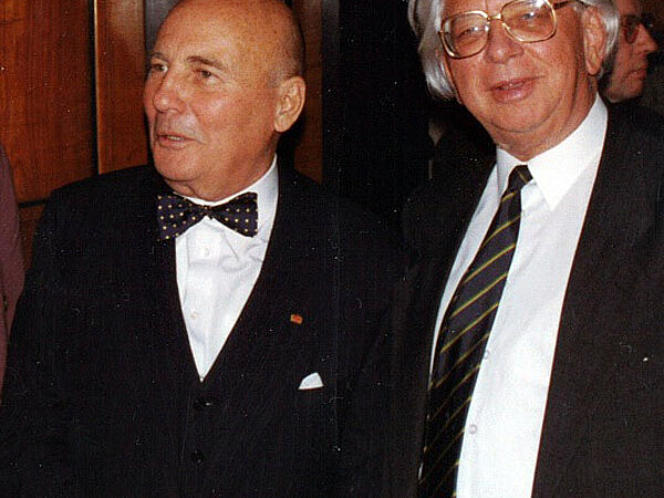 Mit Reinhold Kreile, Köln 1993