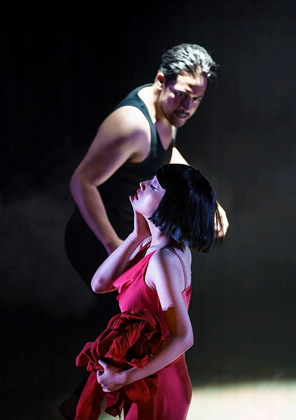 Szene aus "Phaedra" am Royal Opera House Covent Garden - Lin...