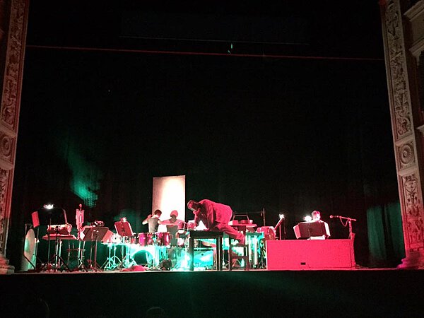 Aufführung von "El Cimarrón", Teatro Poliziano, Montepulcian...