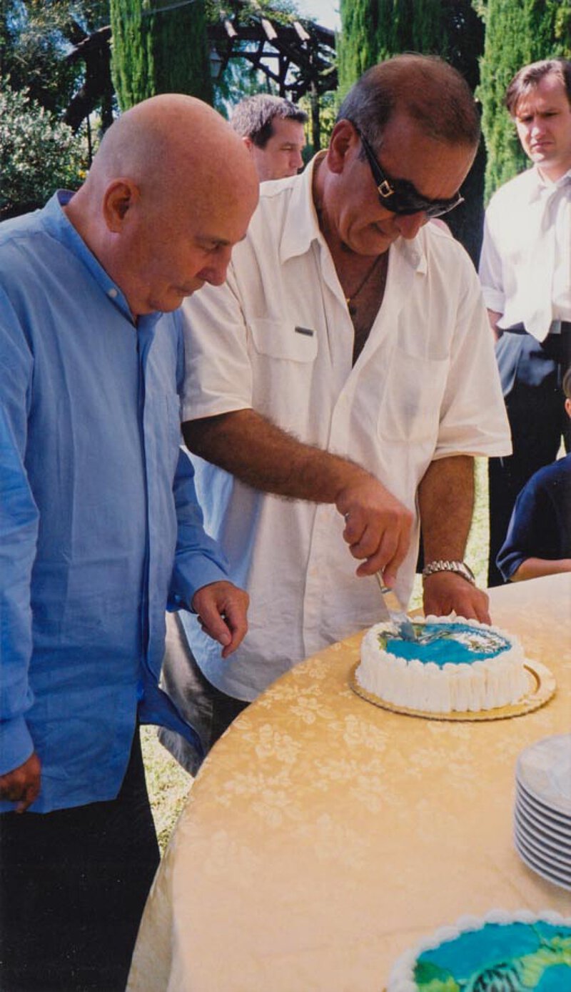 Mit Fausto Moroni, La Leprara 2001