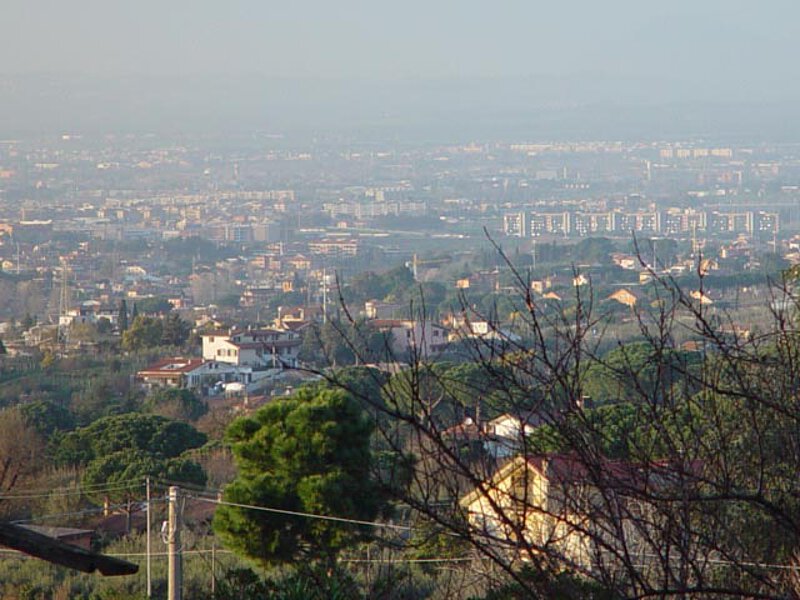 Rom vom Garten von La Leprara aus fortografiert, 2007