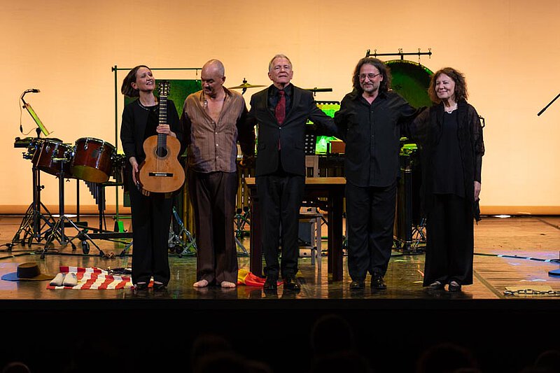 Nach der Aufführung von "El Cimarròn", Teatro Nazionale Roma, 2026
